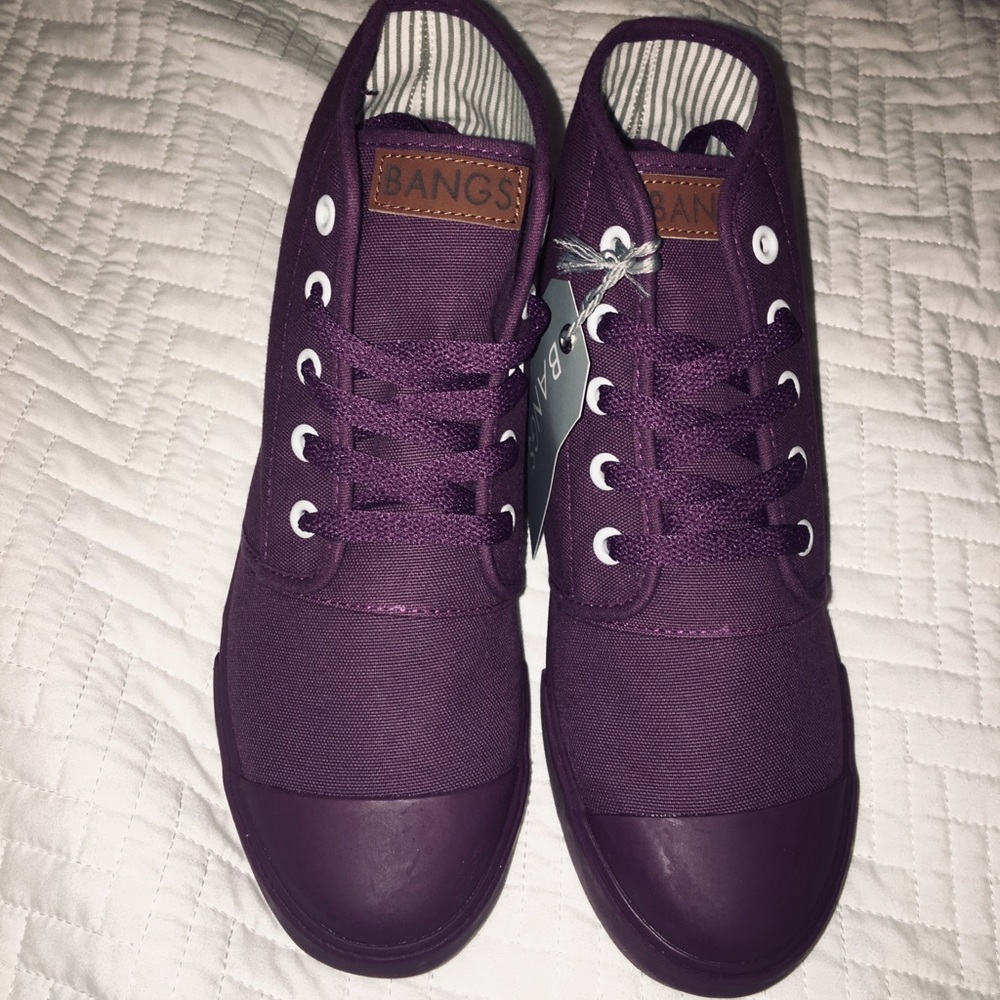 Bangs High Top Amethyst (purple) BRAND NEW IN BOX